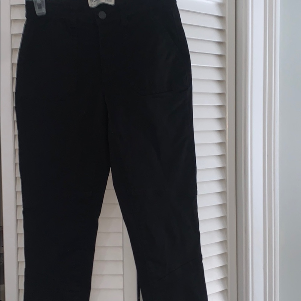 Black cargo pants. Very comfortable